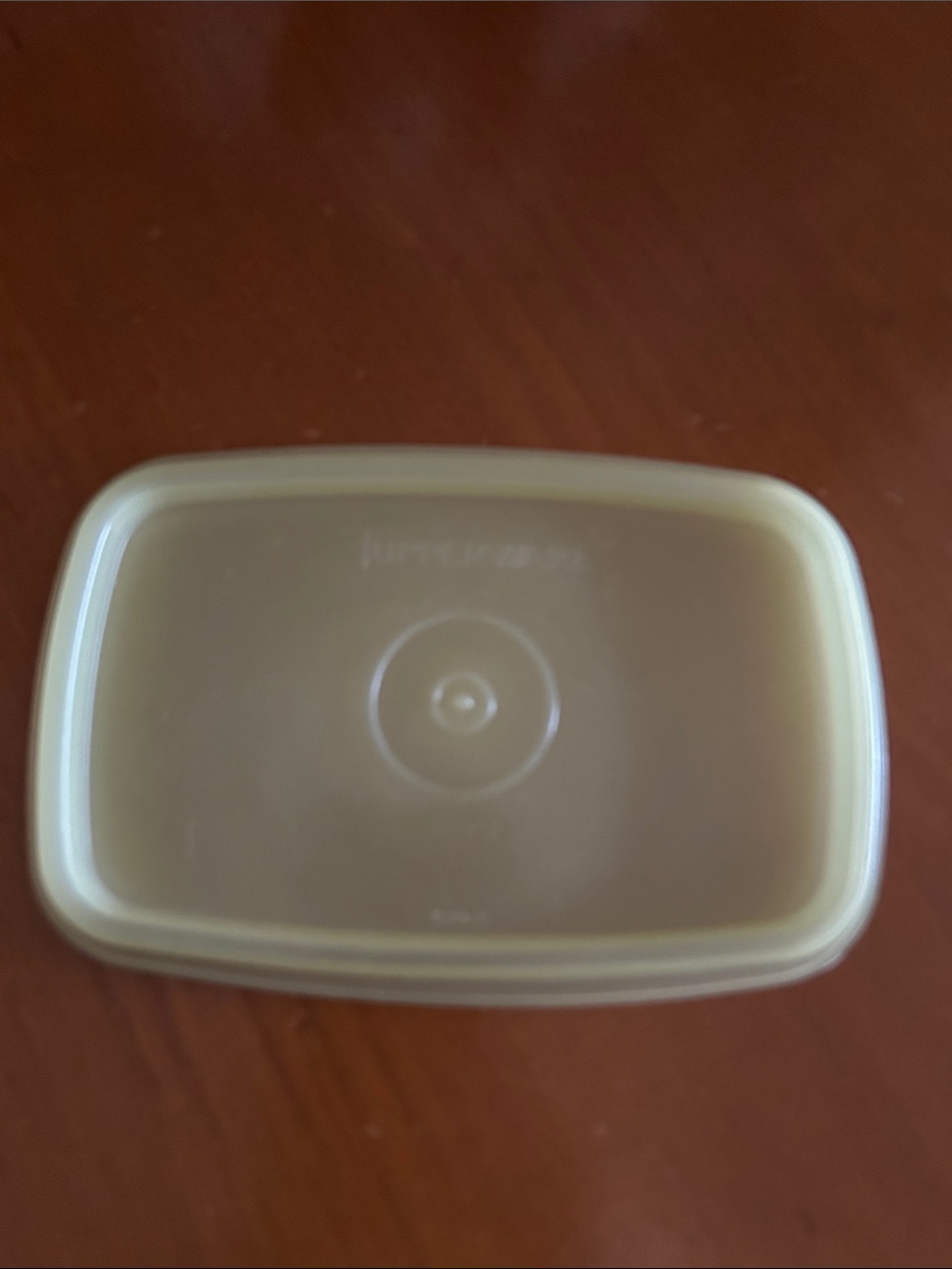 Vintage Tupperware Food Storage Container Lid